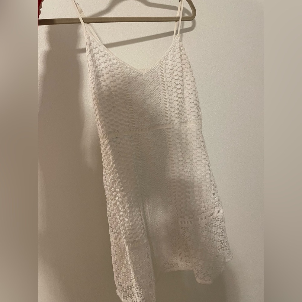 White Abercrombie Dress